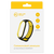  Ремешок двухцветный для фитнес-браслета Xiaomi Mi Band 5/ Mi Smart Band 6, черный с желтым 