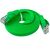  Патч-корд Greenconnect Prof GCR-52837 плоский прямой 1.5m, UTP медь RJ45, кат.6, зеленый 