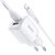  Сетевое зарядное устройство HOCO N8 Briar 2xUSB с Кабелем USB - Lightning, 2.4A, 10.8W, белый 