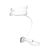  Настольная подставка для гаджетов с диагональю 4,0"-10,6" Borofone BH24 (White) 