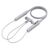  Bluetooth-наушники вакуумные с шейным шнурком Borofone BE59 (Grey) 