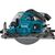  Пила дисковая аккумуляторная MAKITA HS011GZ XGT BL 40В, 270 мм, рез 101/71мм, эл. тормоз, XPT, AWS, AFT без акк и ЗУ 