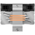  Кулер PentaWave PC-Z03E SRB ARGB V2 LGA115X/1200/1700/1851/AM4/AM5 (TDP 205W, 1*120mm ARGB PWM Fan, 3 тепловые трубки 6мм, 600-1750RPM) 