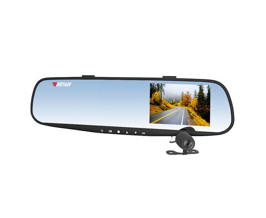  DVR Artway AV-601, 3в1 (2камеры, передняя FullHD, ParkAssist) 