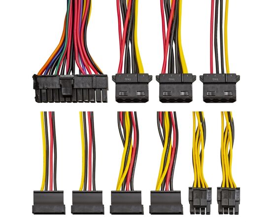  Блоки питания ExeGate ServerPro-1U-700ADS EX282929RUS 700W APFC, унив. для 1U, 24pin,2x(4+4)pin,5xSATA,4xIDE 