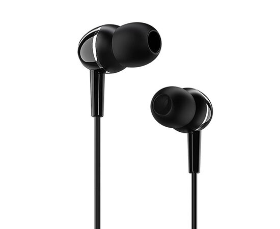  Проводные наушники с микрофоном внутриканальные Borofone BM36 Acura, 3.5 Jack (black) 