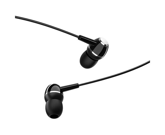  Проводные наушники с микрофоном внутриканальные Borofone BM36 Acura, 3.5 Jack (black) 