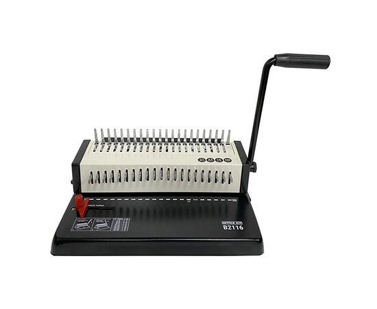  Переплетчик Office Kit B2116 A4/перф.13л.сшив/макс.450л./пластик.пруж. 