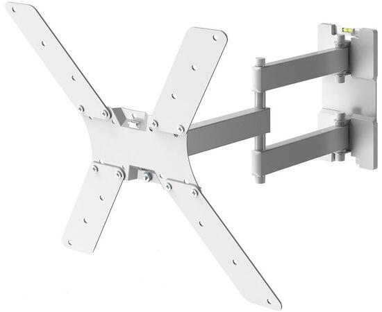 Кронштейн Holder LCD-5566-W белый поворотно-выдвижной и наклонный 