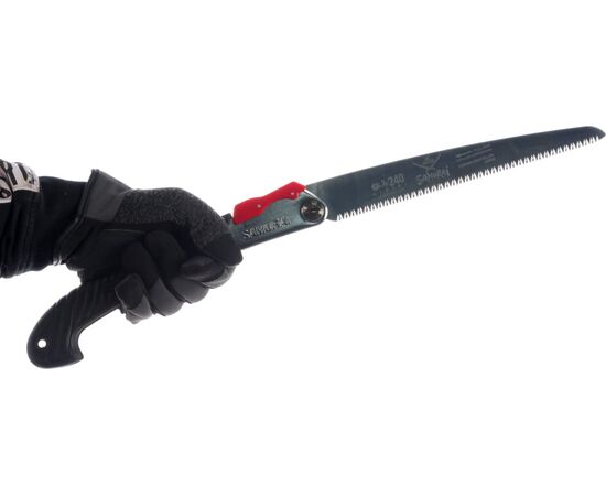  Пила Samurai MP-240-MH складная/прямое полотно/2 угла фикс/в футляре 