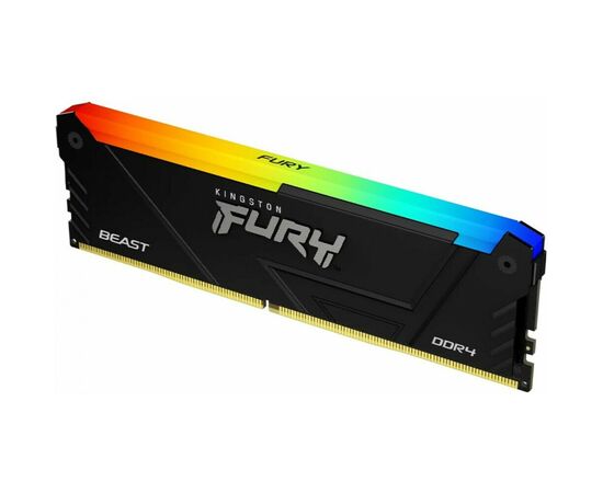  ОЗУ Kingston Fury Beast RGB KF432C16BB12AK4/64 64GB 3200MHz DDR4 CL16 DIMM (Kit of 4) 1Gx8 