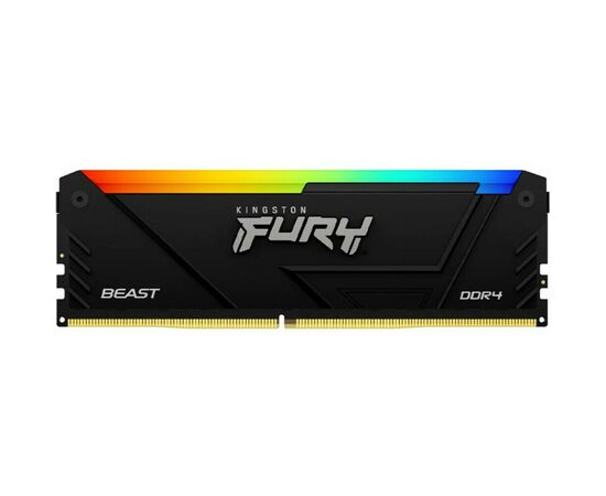  ОЗУ Kingston Fury Beast RGB KF432C16BB12AK4/64 64GB 3200MHz DDR4 CL16 DIMM (Kit of 4) 1Gx8 
