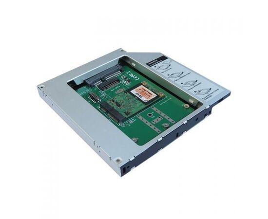  Сменный бокс для HDD/SSD AgeStar SMNF2S SATA металл серебристый 2.5" 