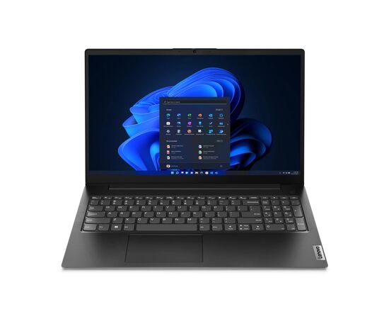  Ноутбук Lenovo V15 G4 AMN Ryzen 5 7520U 8Gb SSD256Gb AMD Radeon 610M 15.6" TN FHD (1920x1080) noOS black WiFi BT Cam (82YU009XAK) 