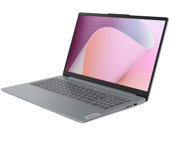  Ноутбук Lenovo IdeaPad Slim 3 15AMN8 (82XQ00BBRK) Ryzen 5 7520U 16Gb SSD 512Gb AMD Radeon 610M 15,6 FHD IPS Cam 47Вт*ч No OS Серый 