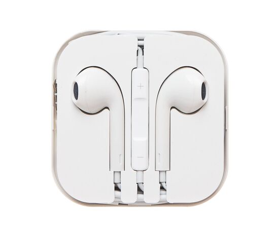  Проводные наушники с микрофоном вкладыши - MD827ZM MEDIUM (тех.уп.) Jack 3,5  (white) (219906) 