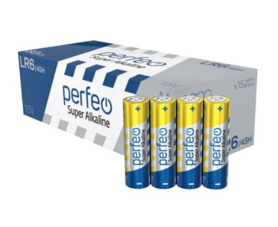  Батарейка Perfeo LR6/4SH Super Alkaline 