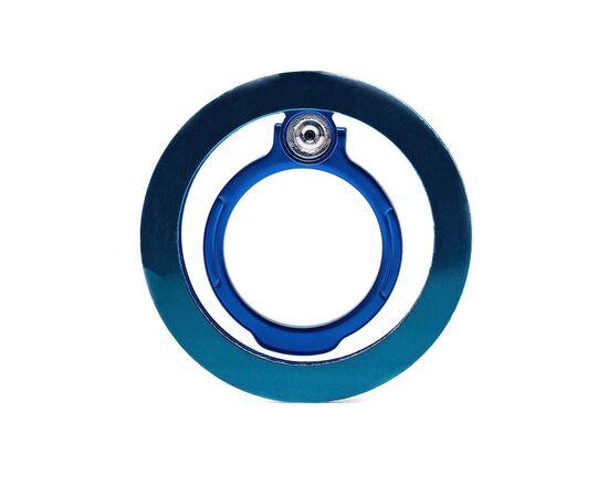  Держатель кольцо (Ring) Popsockets SafeMag металлическое (dark blue) (222712) 