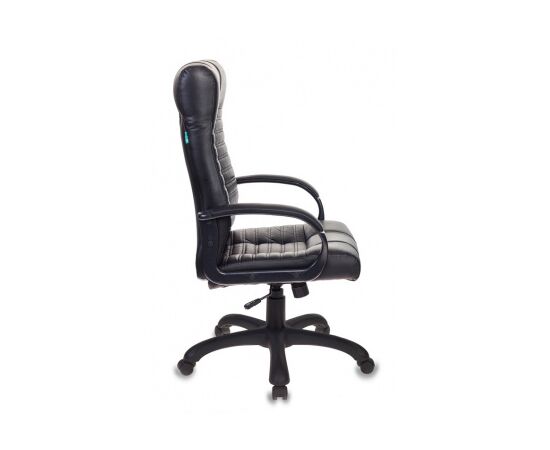  Кресло руководителя Бюрократ KB-10/BLACK черный искусственная кожа 