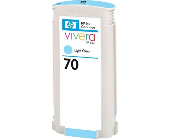  Картридж струйный HP 70 C9390A светло-голубой (130мл) для HP DJ Z2100/Z3100 
