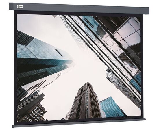  Экран Cactus CS-PSW-187X332-BK Wallscreen настенно-потолочный рулонный черный 