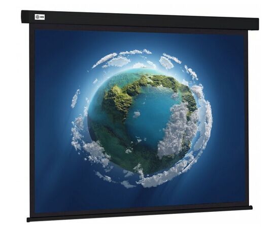  Экран Cactus CS-PSW-187X332-BK Wallscreen настенно-потолочный рулонный черный 