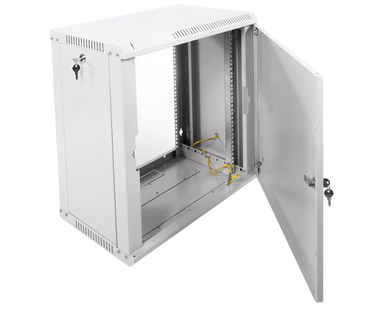  Шкаф коммутационный ЦМО ШРН-ЭКОНОМ ШРН-Э-12.350.1 настенный 12U 600x350мм пер.дв.металл серый 