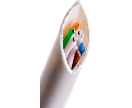  Кабель Netlan EC-UU004-5E-PVC-GY U/UTP 4 пары категория 5e внутренний PVC серый 305м 