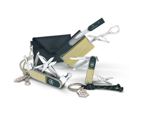  Складной нож Victorinox Companion New York Style 1.3909.e223, функций 16, 91мм, зеленый, коробка подарочная 