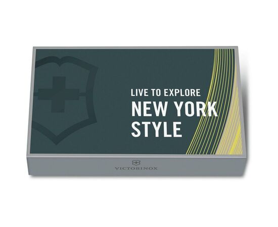  Складной нож Victorinox Companion New York Style 1.3909.e223, функций 16, 91мм, зеленый, коробка подарочная 