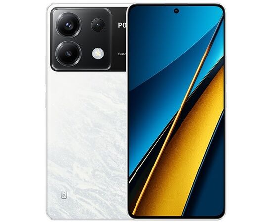  Смартфон Poco X6 5G 12/256Gb White (Белый) 
