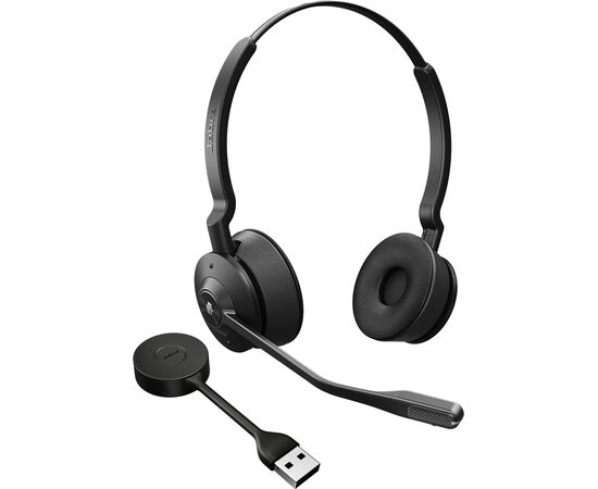  Наушники с микрофоном Jabra 55 черный (9559-450-111) накладные Radio оголовье 