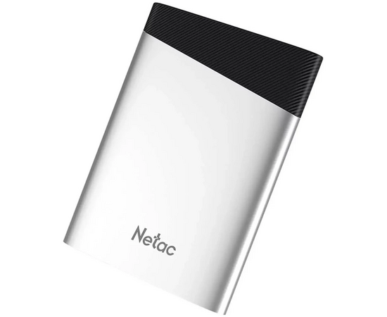 Внешний SSD Netac 960Gb Z6S (NT01Z6S-960G-32SL) (USB3.2 type C, up to 520MBs, 87x61x10.5mm, 54g, Aluminium+Plastic) 