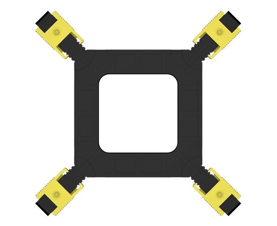  Кулер PcCooler R95-I (R95-XXNIXX-GL) Soc-1200/1700/1851 4-pin Al+Cu 95W 400gr Ret 