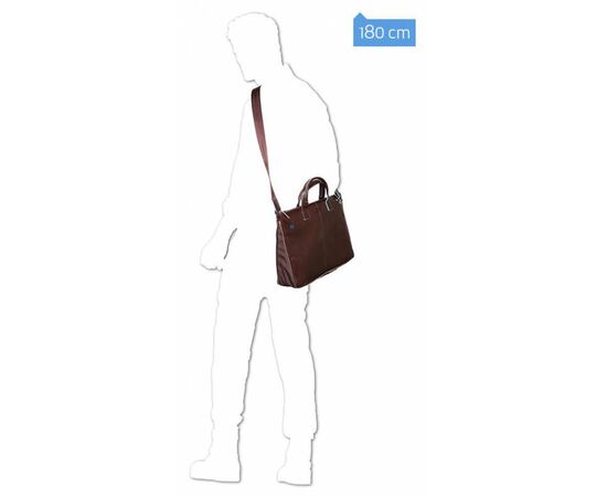  Сумка для ноутбука Piquadro Blue Square CA4021B2/N черный натур.кожа 