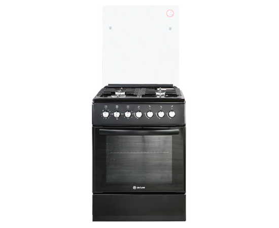  Плита De Luxe 606040.00гэ-003(кр) ЧР черный 