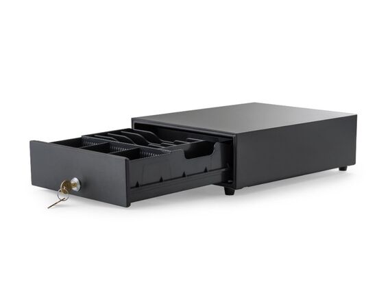  Ящик денежный Атол 44003 SB-245-B черный 