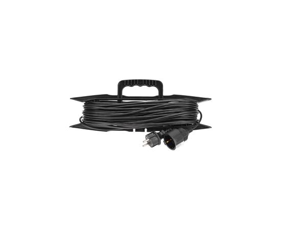  Удлинитель силовой PROconnect PROc-Uc 13-4915 2x0.75кв.мм 1розет. 30м ПВС 6A пласт.рамка черный 