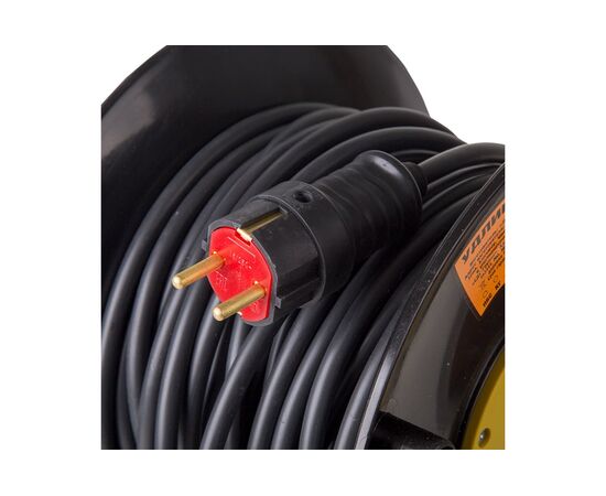  Удлинитель силовой PROconnect Professional 11-7614 3x2.5кв.мм 4розет. 40м ПВС 16A катушка черный 