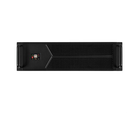  Корпус ExeGate Pro 3U450-12 EX298407RUS (RM 19", высота 3U, глубина 450, БП 2U-400ADS, 2*USB) 