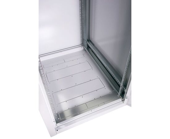  Шкаф коммутационный ЦМО ШТК-Э-42.8.10-13АА напольный 42U 800x1000мм пер.дв.стекл металл серый 
