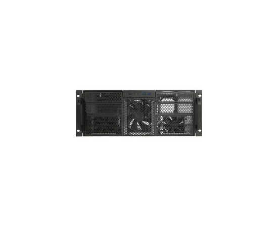  Корпус Procase RE411-D11H0-C-48 4U, 11x5.25+0HDD, черный, без блока питания, глубина 480мм, MB CEB 12"x10,5" 