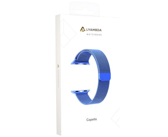  Ремешок  Lyambda Capella (DS-APM02-40-BL) для Apple Watch 38/40 mm Blue 