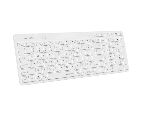  Клавиатура A4Tech Fstyler FBK27C AS белый USB беспроводная BT/Radio slim Multimedia 