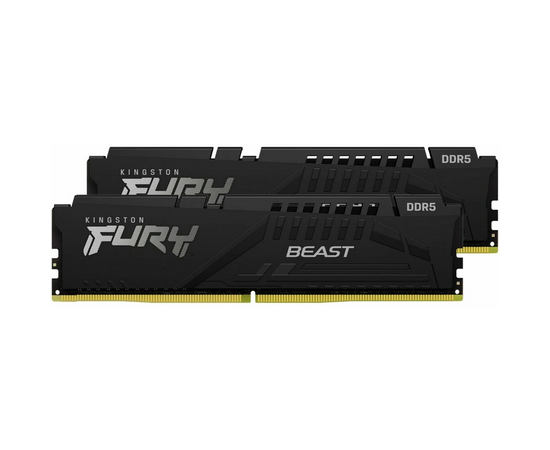  ОЗУ Kingston Fury Beast KF560C30BBEK2-64 DDR5 - 2x 32ГБ 6000МГц, DIMM, Ret 