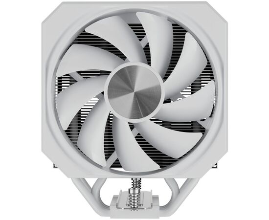  Кулер upHere UP1TC4 White / 4HPx6mm, 230W TDP, single tower, 1x120mm fan, 600-1650RPM, 68 CFM, 25dBA, ARGB cover 