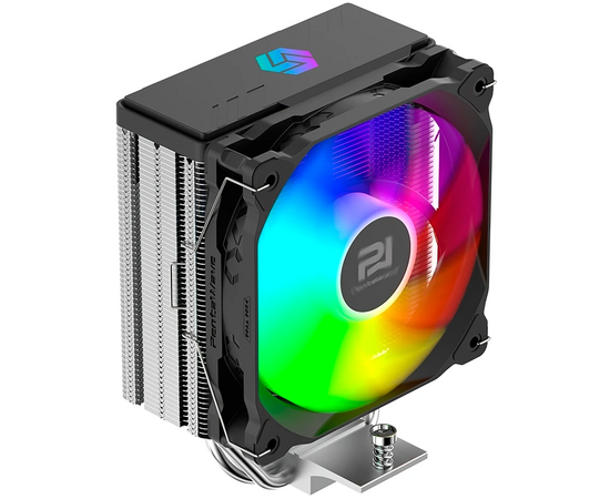 Кулер PentaWave PC-Z03E SRB ARGB V2 LGA115X/1200/1700/1851/AM4/AM5 (TDP 205W, 1*120mm ARGB PWM Fan, 3 тепловые трубки 6мм, 600-1750RPM) 