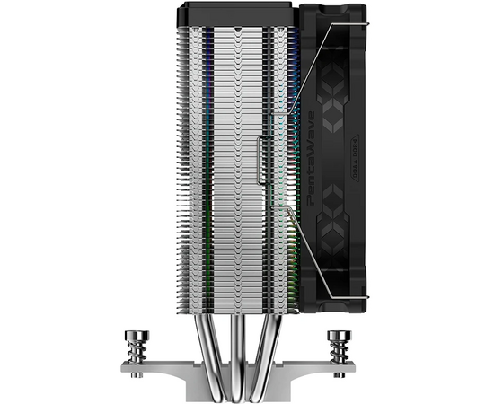  Кулер PentaWave PC-Z03E SRB ARGB V2 LGA115X/1200/1700/1851/AM4/AM5 (TDP 205W, 1*120mm ARGB PWM Fan, 3 тепловые трубки 6мм, 600-1750RPM) 