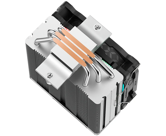  Кулер PentaWave PC-Z03E SRB ARGB V2 LGA115X/1200/1700/1851/AM4/AM5 (TDP 205W, 1*120mm ARGB PWM Fan, 3 тепловые трубки 6мм, 600-1750RPM) 